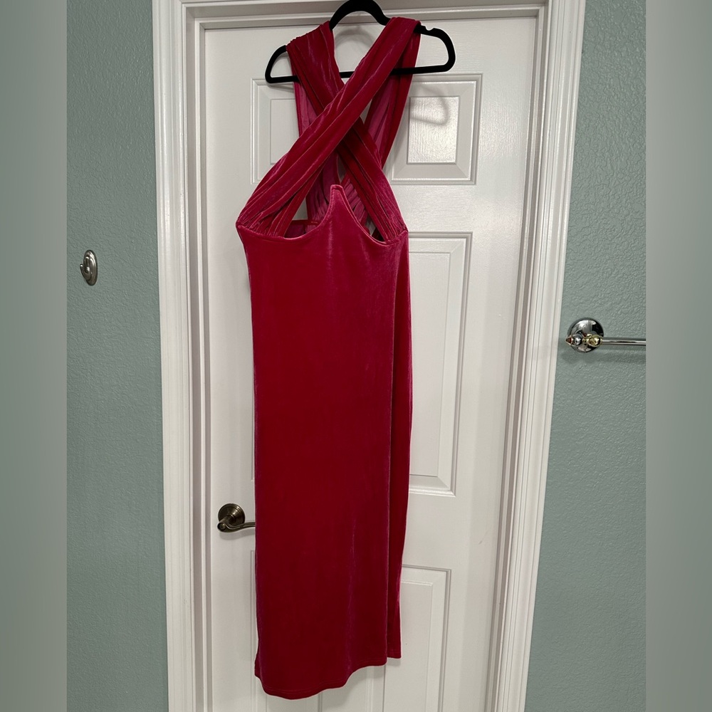 Sexy Pretty Little Thing Fuchsia dress